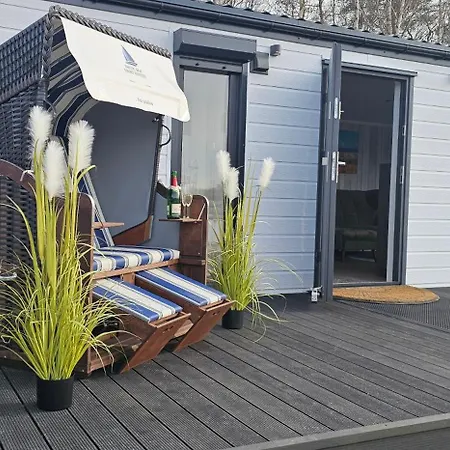 펜션 Mobilheim Marine Glueck Im Yachthafen 페네뮌데