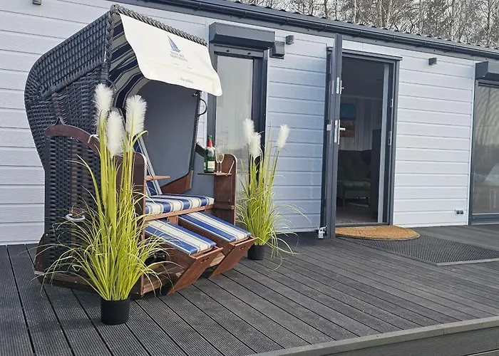 度假居 Mobilheim Marine Glueck Im Yachthafen 佩讷明德